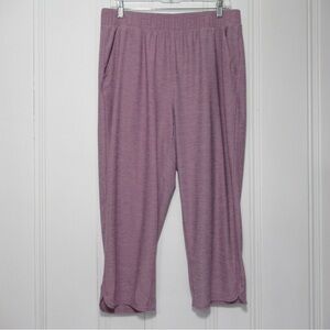 Duluth Trading Co Purple Armachillo Cooling Sleep
Capris Size Large